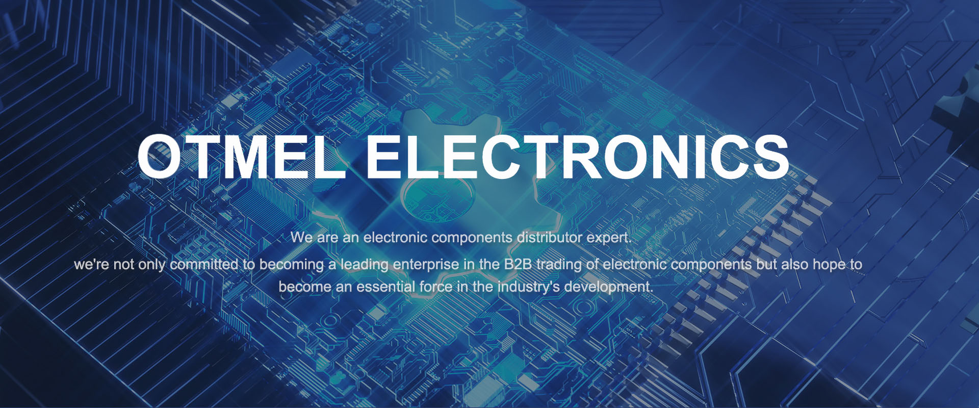 We are an electronic components distributor expert.
we're not only committed to becoming a leading enterprise in the B2B trading of electronic components but also hope to become an essential force in the industry's development.